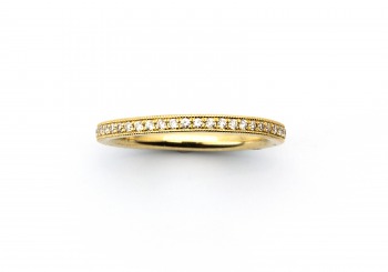 14K Diamond Band