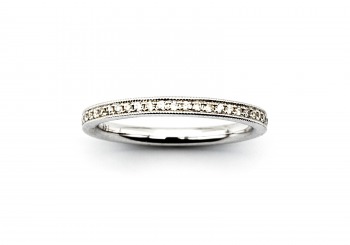 14K Diamond Band