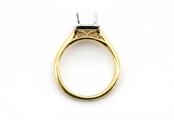 14K Diamond Semi-Mount 14K Diamond Semi-Mount