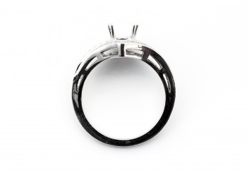 14K Diamond Semi-Mount 14K Diamond Semi-Mount