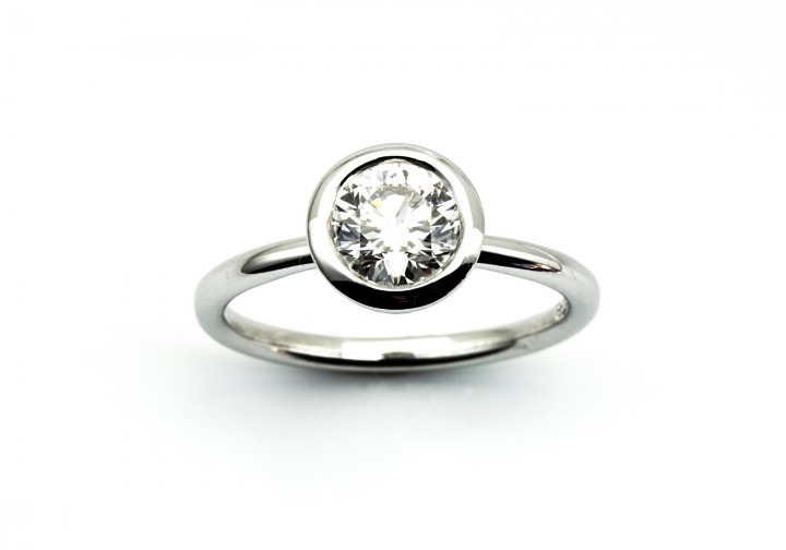 Platinum Diamond Ring