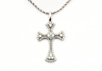 14K Diamond Pendant