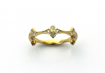14K Diamond Ring