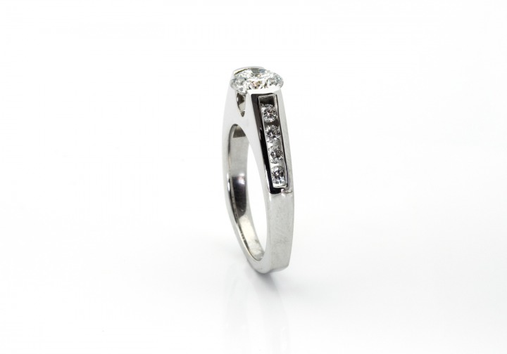 14K Diamond Ring