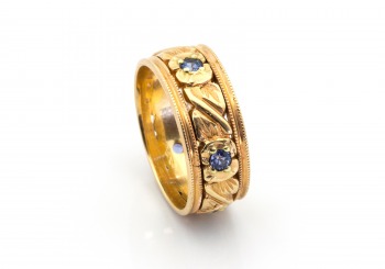 14K Yogo Sapphire Ring 14K Yogo Sapphire Ring