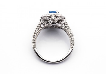 14K Yogo Sapphire Ring 14K Yogo Sapphire Ring
