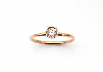 14K Diamond Ring