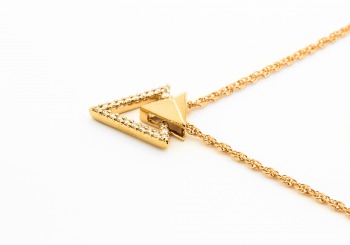 14K Diamond Pendant 14K Diamond Pendant