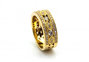 14K Diamond Band 14K Diamond Band