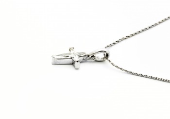 18K Diamond Cross Pendant 18K Diamond Cross Pendant