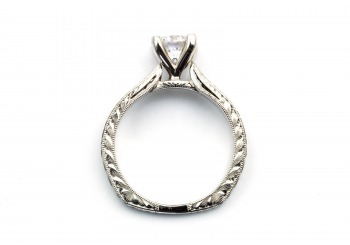 14K Diamond Semi-Mount 14K Diamond Semi-Mount