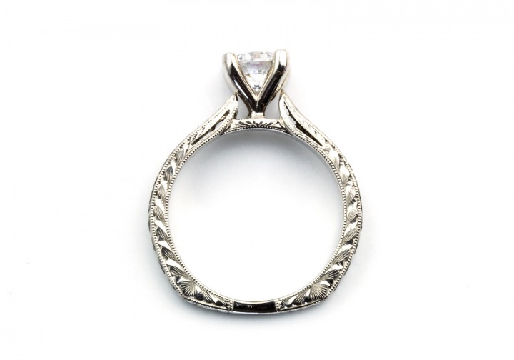 14K Diamond Semi-Mount