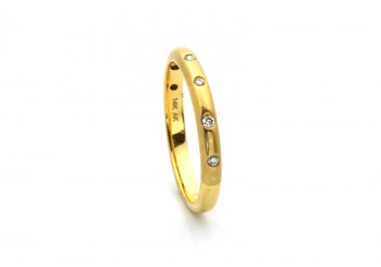 14K Diamond Band 14K Diamond Band