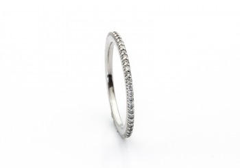18K Diamond Band 18K Diamond Band