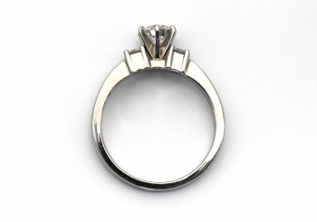 Palladium Diamond Ring