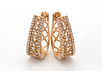 14K Diamond Earrings