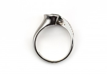 14K Fancy Montana Sapphire & Diamond Ring 14K Fancy Montana Sapphire & Diamond Ring