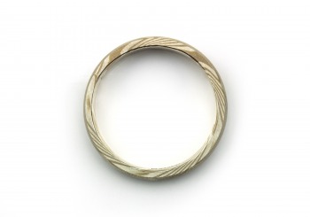 Sterling Silver & Palladium Band