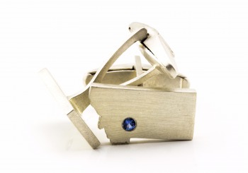 Sterling Silver Montana Cufflinks Sterling Silver Montana Cufflinks