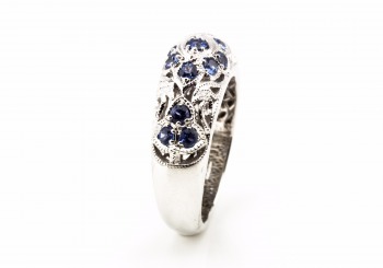 14K Yogo Sapphire Ring 14K Yogo Sapphire Ring