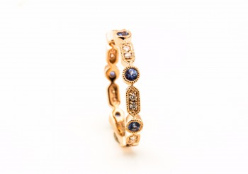 14K Yogo & Diamond Ring 14K Yogo & Diamond Ring