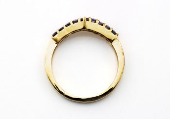 14K Yogo Sapphire Ring 14K Yogo Sapphire Ring