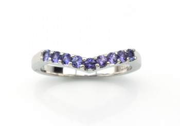 14K Yogo Sapphire Ring