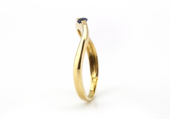 14K Yogo Sapphire Ring 14K Yogo Sapphire Ring