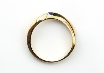 14K Yogo Sapphire Ring 14K Yogo Sapphire Ring