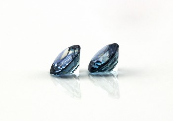 .57ctw Fancy Montana Sapphire Pair .57ctw Fancy Montana Sapphire Pair