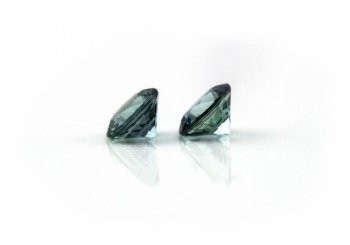 .39ctw Fancy Montana Sapphire Pair .39ctw Fancy Montana Sapphire Pair