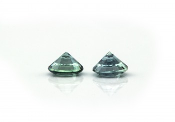 .39ctw Fancy Montana Sapphire Pair .39ctw Fancy Montana Sapphire Pair
