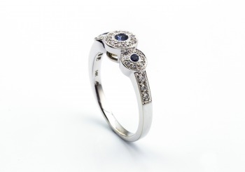 14K Yogo Sapphire Ring 14K Yogo Sapphire Ring