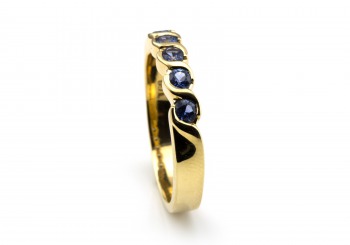 14K Yogo Sapphire Ring 14K Yogo Sapphire Ring