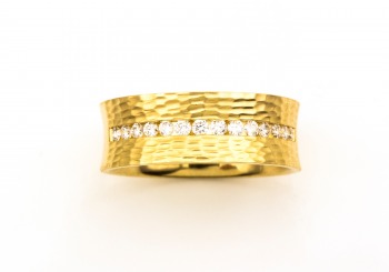 14K Diamond Ring