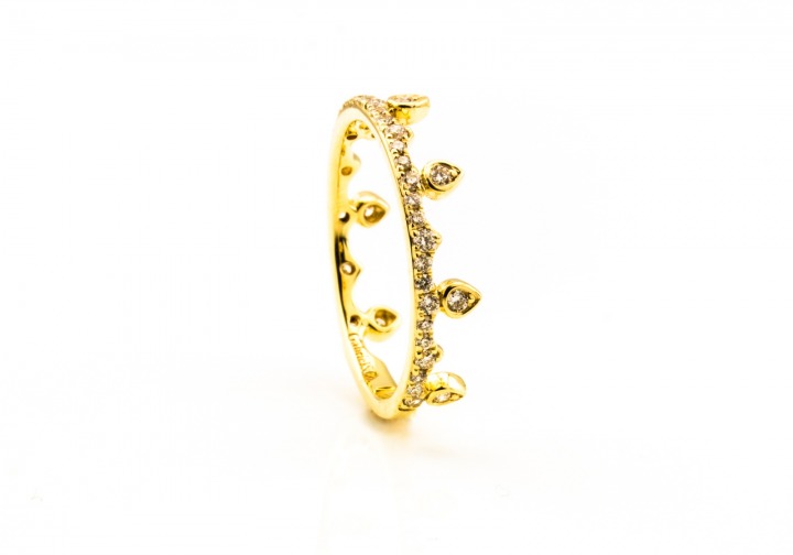 14K Diamond Ring