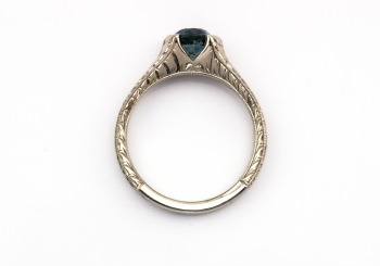 14K Fancy Montana Sapphire Ring 14K Fancy Montana Sapphire Ring