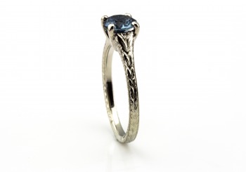 14K Fancy Montana Sapphire Ring 14K Fancy Montana Sapphire Ring