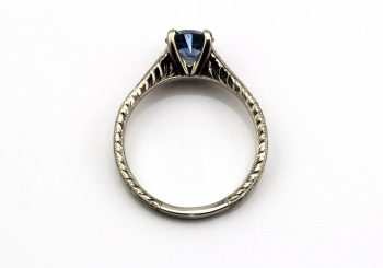 14K Fancy Montana Sapphire Ring 14K Fancy Montana Sapphire Ring