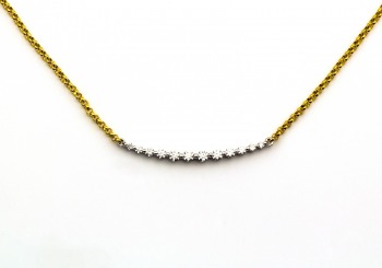 14K Diamond Necklace