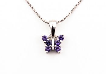 14K Yogo Sapphire Pendant 14K Yogo Sapphire Pendant