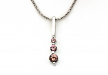 14K Fancy Montana Sapphire Pendant