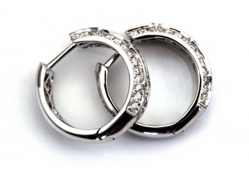 14K Diamond Earrings 14K Diamond Earrings