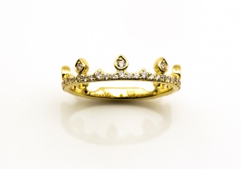 14K Diamond Ring