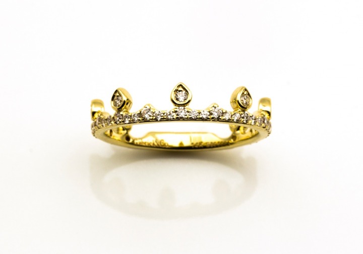 14K Diamond Ring