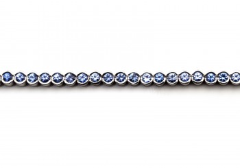 14K Yogo Sapphire Bracelet 14K Yogo Sapphire Bracelet