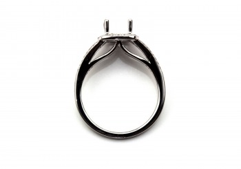 14K Diamond Semi-Mount 14K Diamond Semi-Mount
