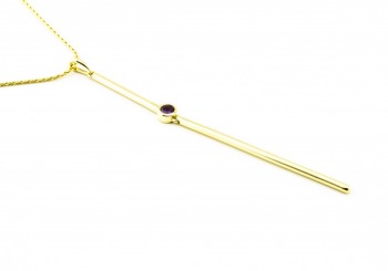 14K Yogo Sapphire Pendant 14K Yogo Sapphire Pendant