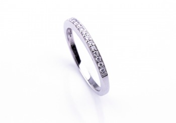 14K Diamond Wedding Band 14K Diamond Wedding Band
