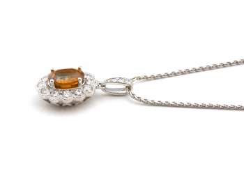 18K Fancy Montana Pendant 18K Fancy Montana Pendant